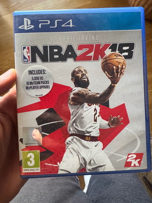 NBA 2K18 for PS4 used with NBA 2K16 gift