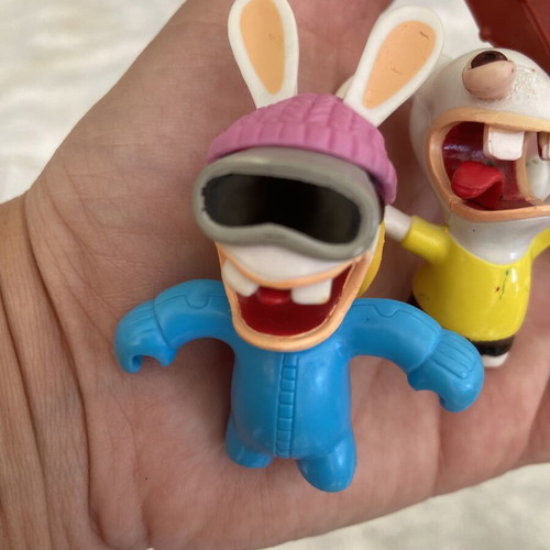 Rabbits figures used, incomplete set