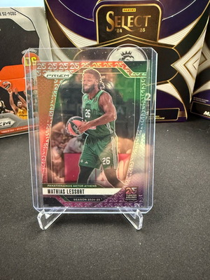 Κάρτα Panini Prizm Euroleague 2024-25 Mathias Lessort 25 Χρόνια