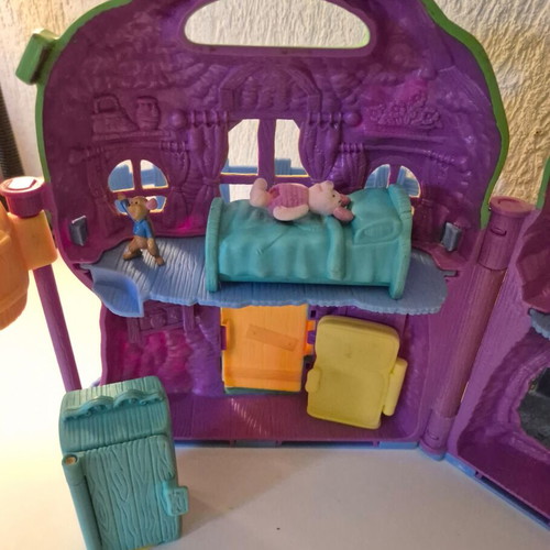 Vintage Winnie the Pooh Mattel 100 Acre Wood playset bundle