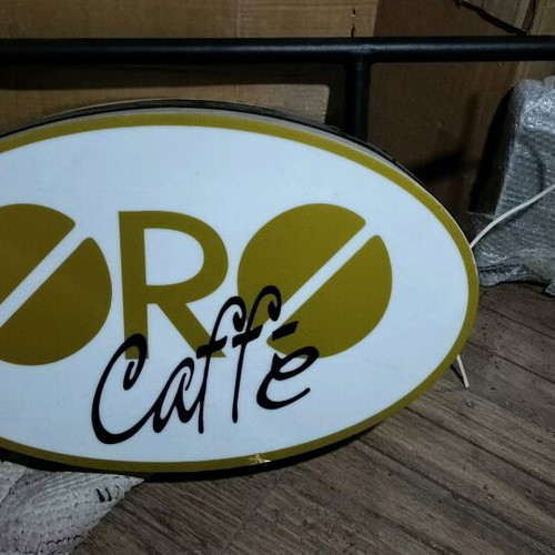 Double-Sided Illuminated Sign New