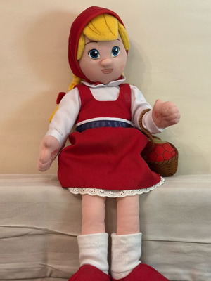Collectible Little Red Riding Hood Doll Sigikid 43 cm used