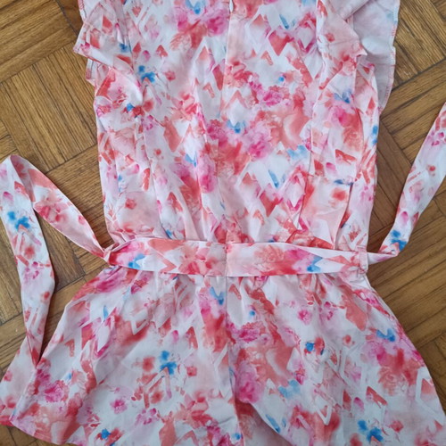 Mayoral girls' romper suit like new, size 6 years