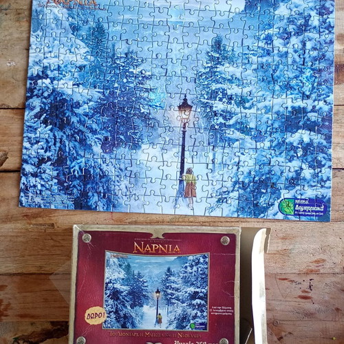 Narnia Puzzle used, The Lion The Witch and The Wardrobe