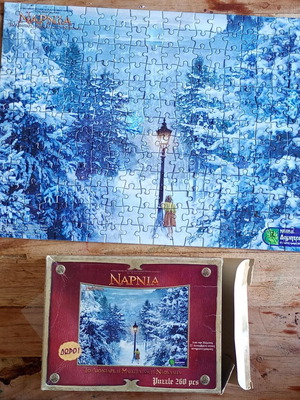 Narnia Puzzle used, The Lion The Witch and The Wardrobe