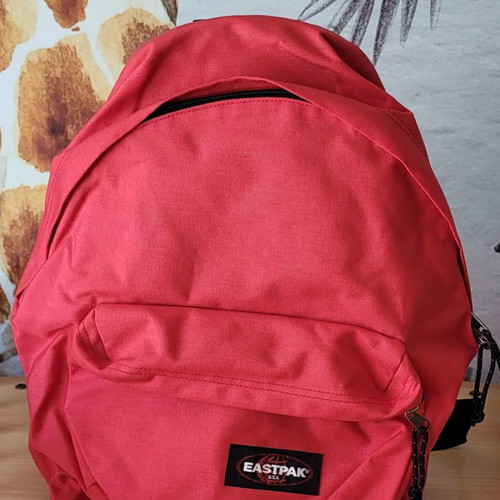 Eastpak backpack used, coral