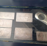 Silver Plates 1000 Grade Used Greek Banknotes Collectible Set
