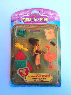 Melanie's Mall Rock Star Chrissy Lee 1996 new sealed figure