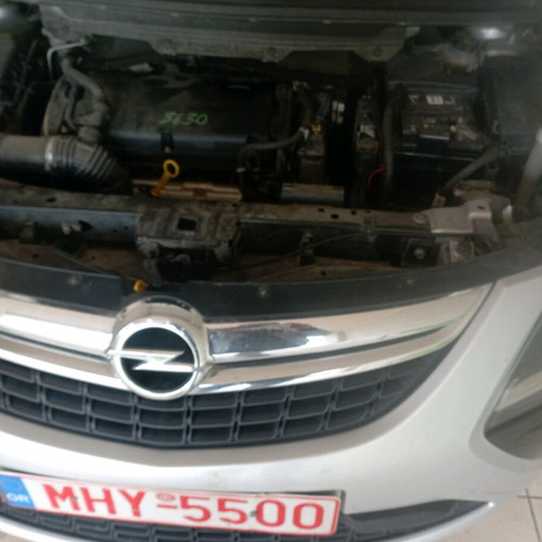 Opel Zafira Tourer 1.6 Turbo CNG used, 2012, manual, silver
