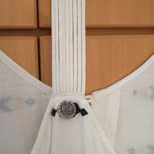 BSB white blouse used, size small to medium