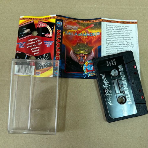 Konami Salamander Amstrad CPC game used, untested