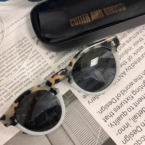 Cutler and Gross sunglasses like new, premium Italian
