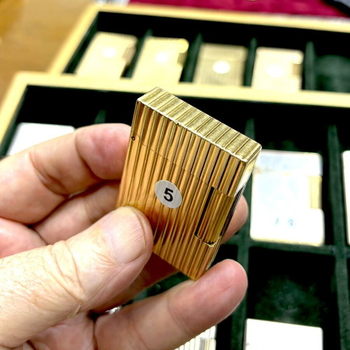 DuPont N5 gold lighter used, vintage
