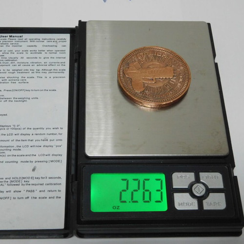 Olight Osight Founder's Edition 2024 metal commemorative plaque