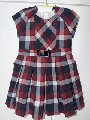 Mayoral dress size 104 cm like new, blue and red
