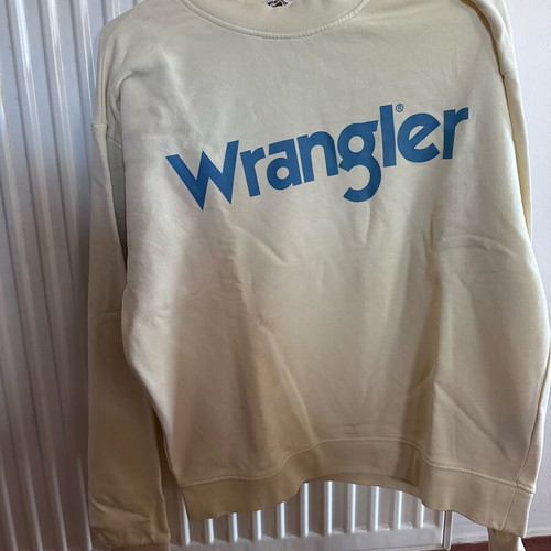 Wrangler women's sweatshirt used, size S, yellow gold