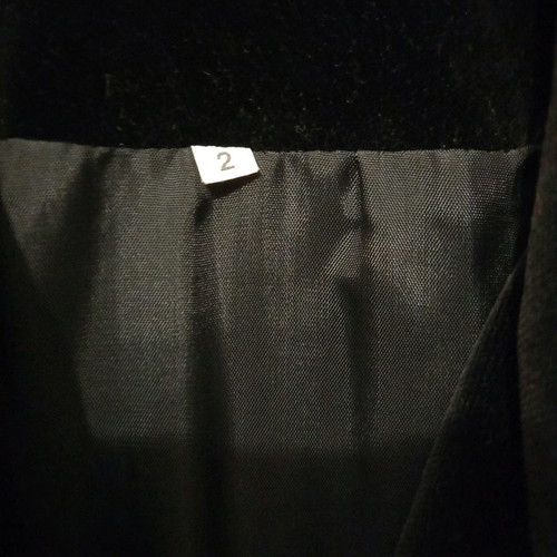 PRICE DROP: NEW VELVET BLACK COAT WITH GOLD PLATED BUTTONS.