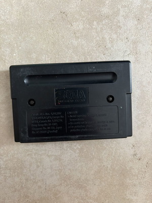 Crash Dummies Sega Genesis game