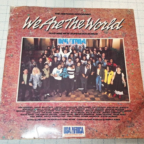 USA For Africa We Are The World LP употребяван, електронен жанр
