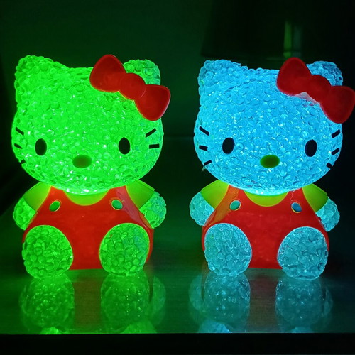 Hello Kitty night lights with batteries, set of 2