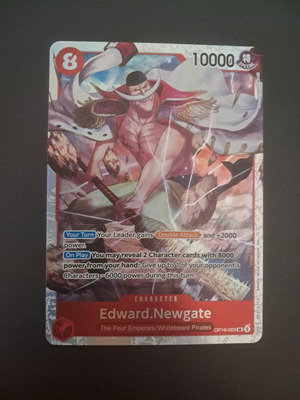 One Piece Edward Newgate Card new