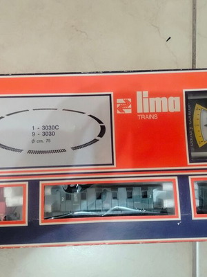 Τραίνο Lima HO σαν καινούργιο, πλήρως λειτουργικό, με αρχικές μπαταρίες