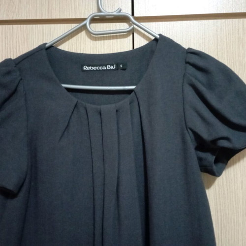 Winter dress used, dark gray, size S