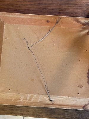 Vintage frame used