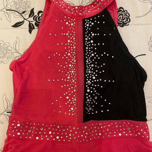 Girls' gymnastics leotard like new, size 116 cm