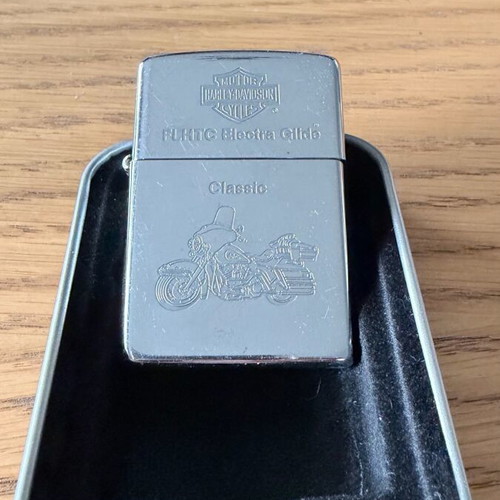 Zippo Harley Davidson Electra Glide Classic used