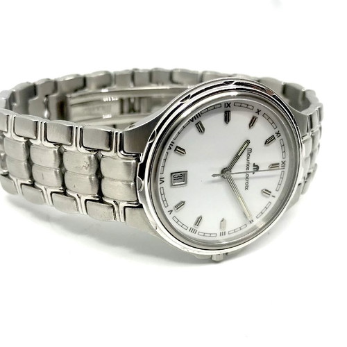 Maurice Lacroix men's watch new stainless steel with sapphire
