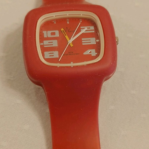 Watch new, stainless steel, quartz, water resistant 3atm