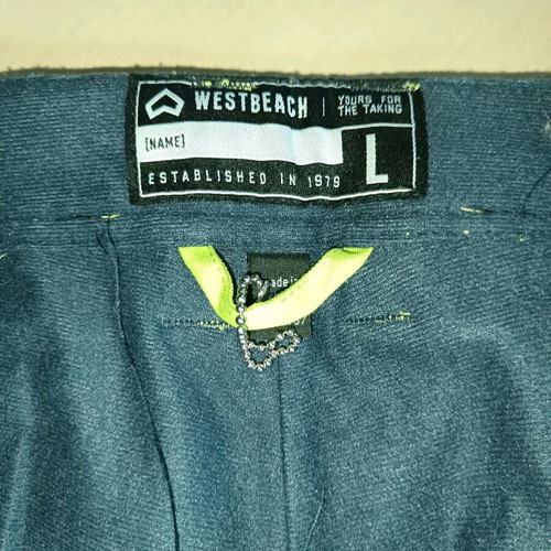 Westbeach women's ski pants used, size M, lime color