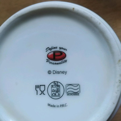 Disney Tinkerbell mug set like new, pack of two