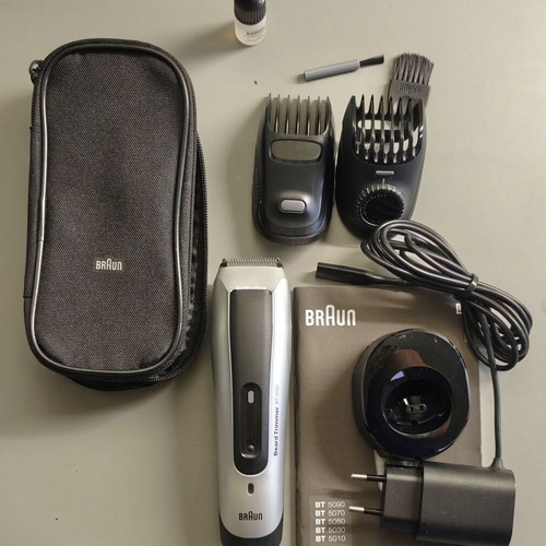 Braun rechargeable hair clipper BT5090 5417 used