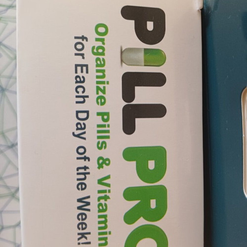 Pill organizer for 7 days new, 4 doses per day