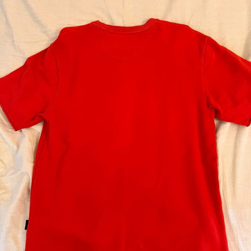 Bitsiani short-sleeve t-shirt like new, red, size M