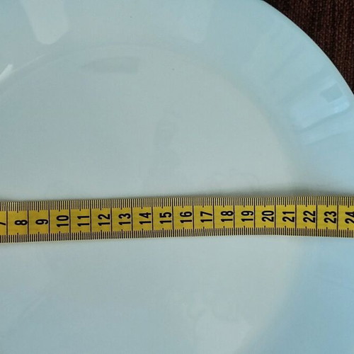 Serving plates new, set of 6 pieces
