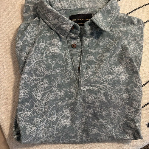 Polo shirt Tony Montana like new, green, size M