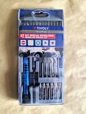 Tivoly 27-Piece Precision Modeling Tool Kit New