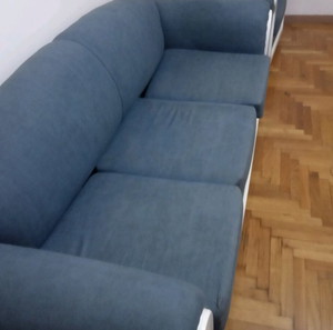 Μέχρι τέλος Μαΐου προλάβετε! Άψογος τριθέσιος καναπές κρεβάτι με 2 πολυθρόνες