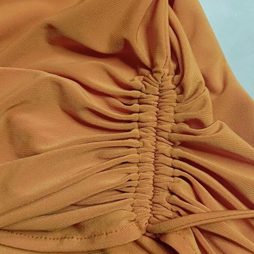 Zara dress used, orange, size M