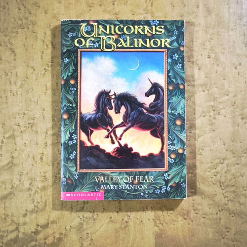 Unicorns of Balinor Valley of Fear book used, fantasy adventure