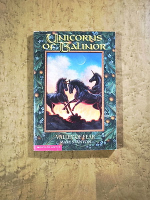 Unicorns of Balinor Valley of Fear book used, fantasy adventure