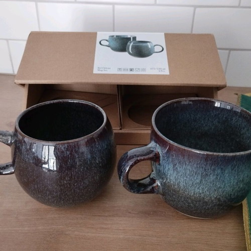 Large mugs new in box