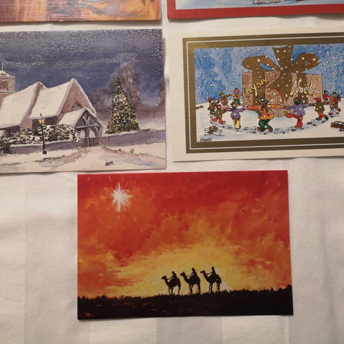 Christmas cards new, pack of 15 large and 5 small