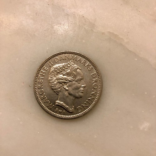 10 Kroner Denmark 1979 used coin