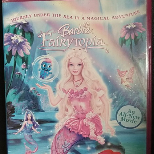 Barbie Fairytopia Mermaidia DVD used, dubbed animated movie