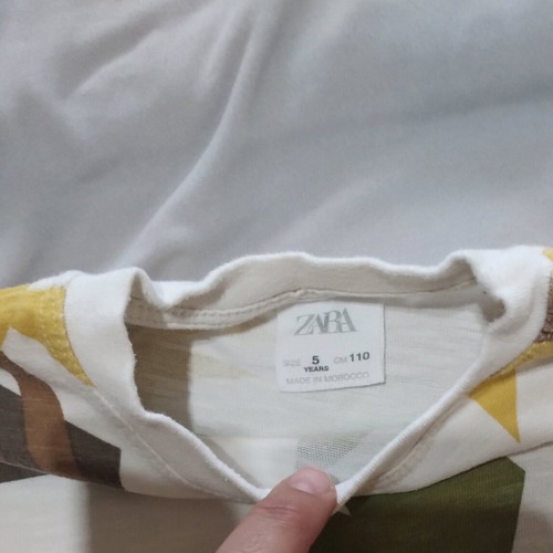 Fabric pants set Energiers and Zara T-shirt No 5 like new