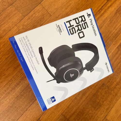 Nacon Rig R5 Pro Hs Over Ear Gaming Headset like new, 3.5mm for PC/PS4